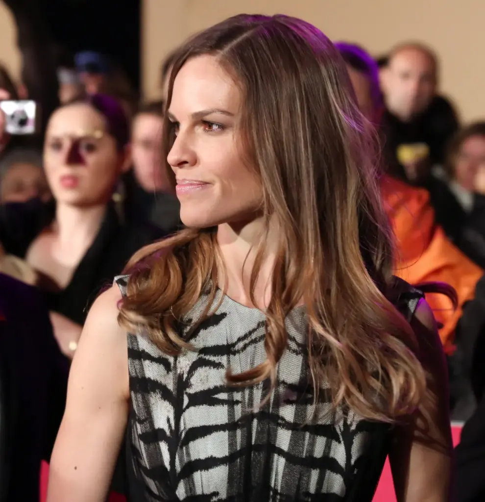 Hilary Swank au Life Ball de Vienne en 2013