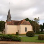 Centre d'Étrechet et église Saint-Pierre