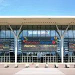 Façade extérieure d’Eurexpo à Chassieu