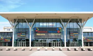 Façade extérieure d’Eurexpo à Chassieu