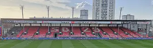 Tribune du stade Francis-Le Blé à Brest