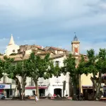 Vue du centre ancien d’Aubagne