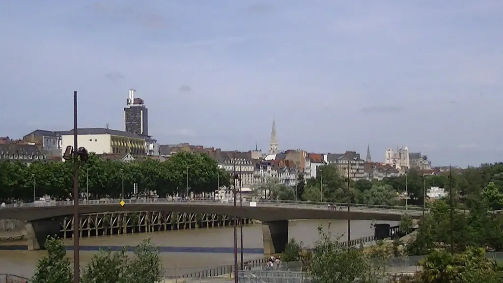 Vue panoramique du centre-ville de Nantes
