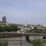 Vue panoramique du centre-ville de Nantes