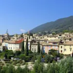 Vue générale de Nyons dans la Drôme