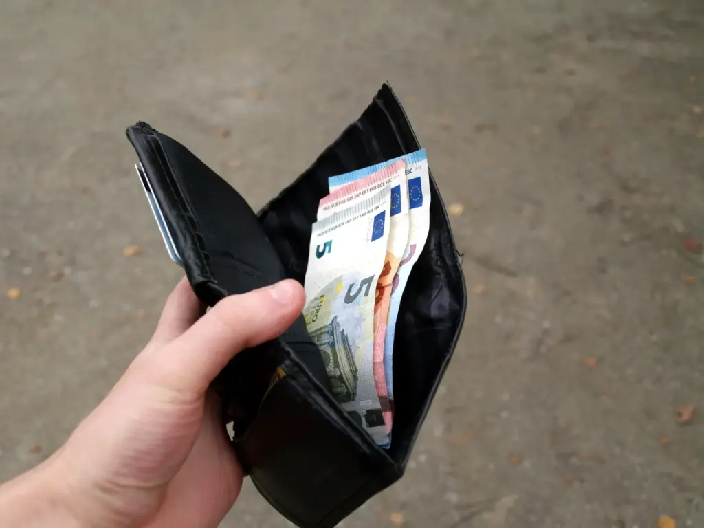 Des billets en euros dans un portefeuille