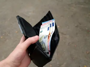 Des billets en euros dans un portefeuille