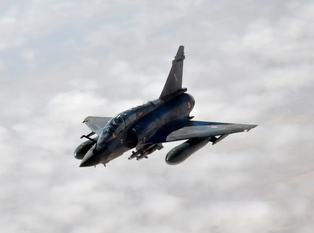 Mirage 2000D de l’escadron 2/3 Champagne de Nancy-Ochey en vol