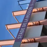 Vue du stade de la Mosson à Montpellier