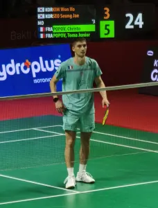 Christo Popov à Jakarta lors de l’Open d’Indonésie en juin 2026