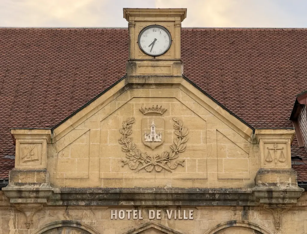 Hôtel de ville de Morteau en septembre 2026