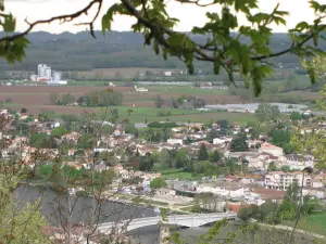 Le pont sur le Lot entre Saint-Sylvestre-sur-Lot et Penne-d’Agenais, archive de 2009