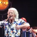 Patrick Sébastien sur scène à Somain en juillet 2022