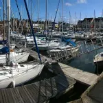 Le port de Paimpol en septembre 2008, photographie d’archive