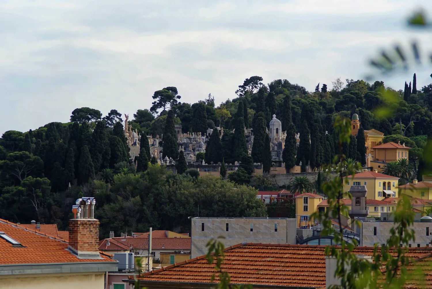 Le cimetière du Château à Nice, photographie d’archive de 2008
