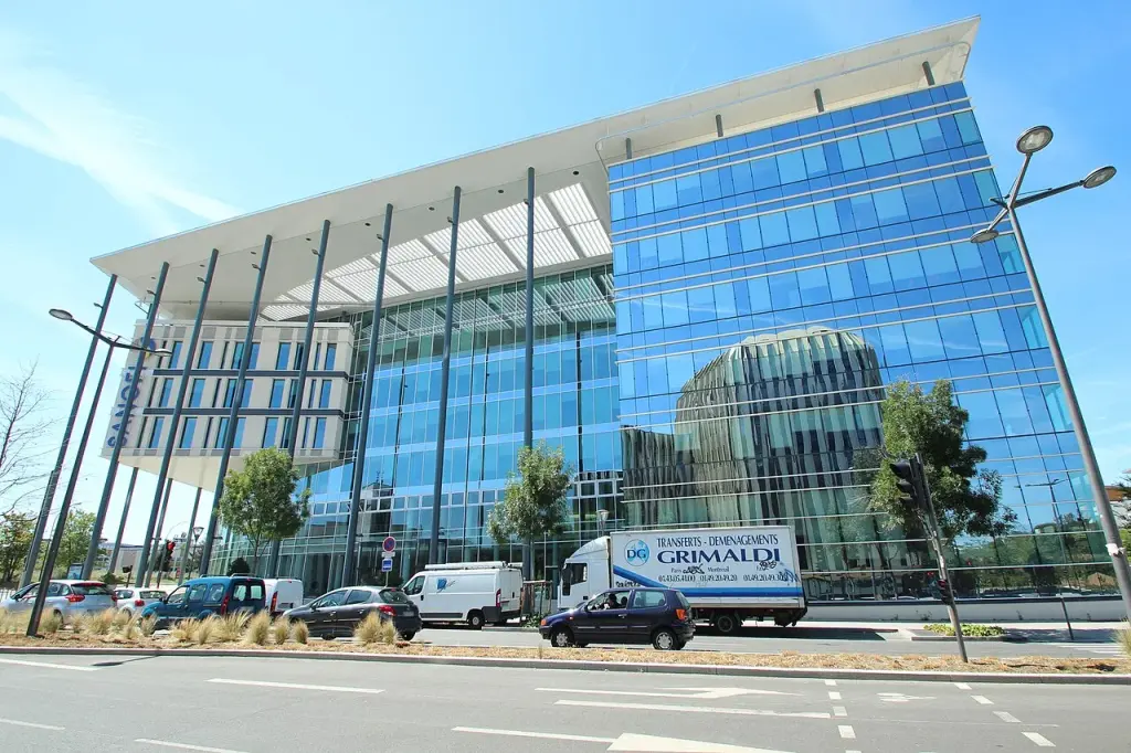 Immeuble de Sanofi à Massy dans l’Essonne