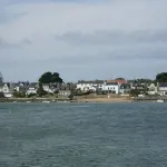 Le hameau du Vieux-Passage à Plouhinec au bord de la ria d’Étel