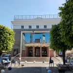 Le théâtre Monsigny à Boulogne-sur-Mer en2017, photographie d’archive