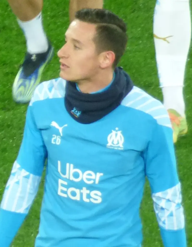 Florian Thauvin sur la pelouse du stade Bollaert-Delelis