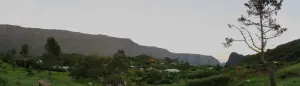 Le cirque de Mafate à La Réunion au lever du soleil