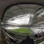 Vue intérieure du stade Pierre-Mauroy à Villeneuve-d’Ascq