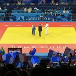 Combat de parajudo à Paris en 2024