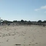 La plage de la Chambrette au Verdon-sur-Mer, photographiée en 2012.