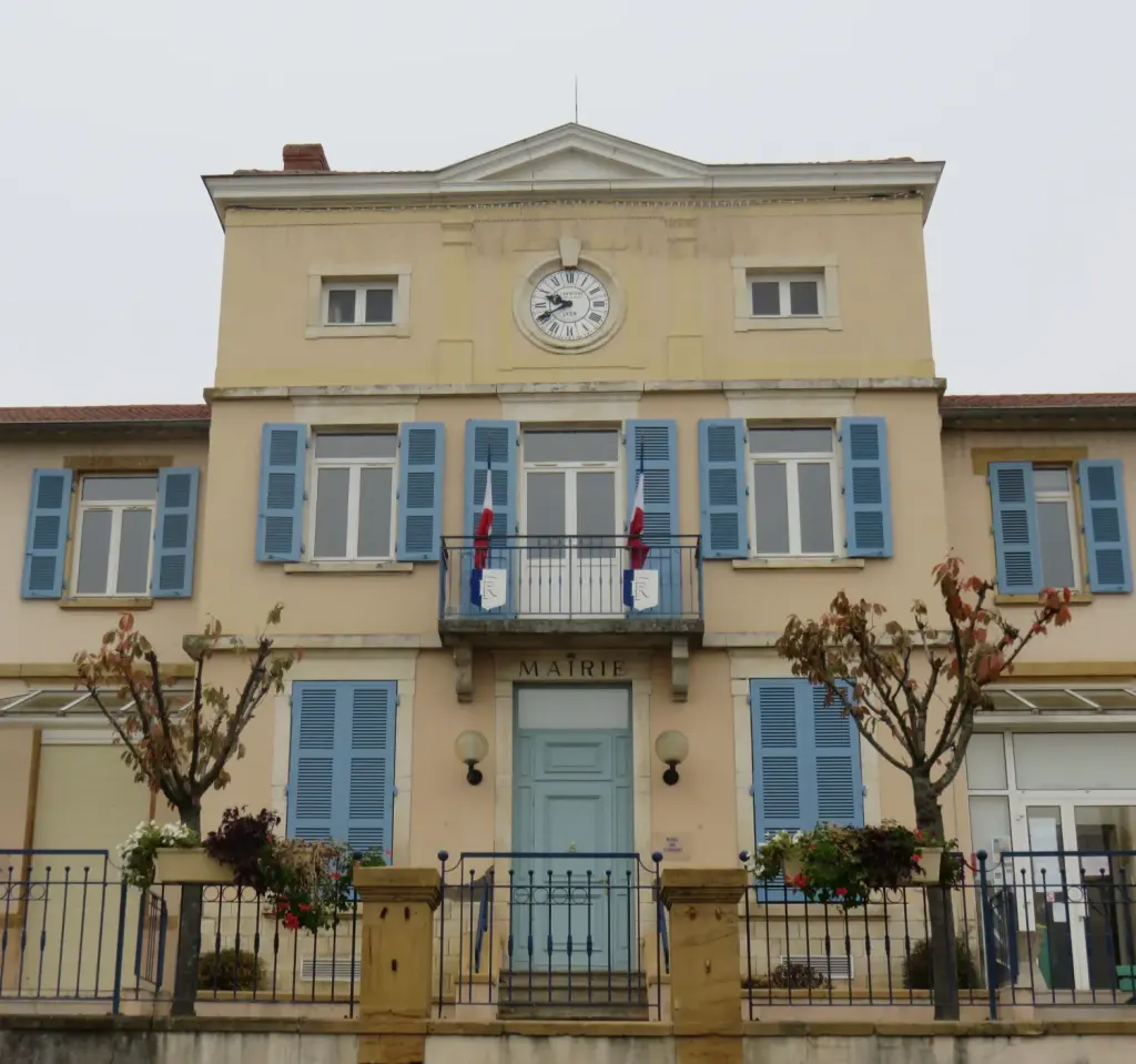 Mairie de Fleurieux-sur-l’Arbresle en 2017, photographie d’archive