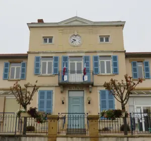 Mairie de Fleurieux-sur-l’Arbresle en 2017, photographie d’archive