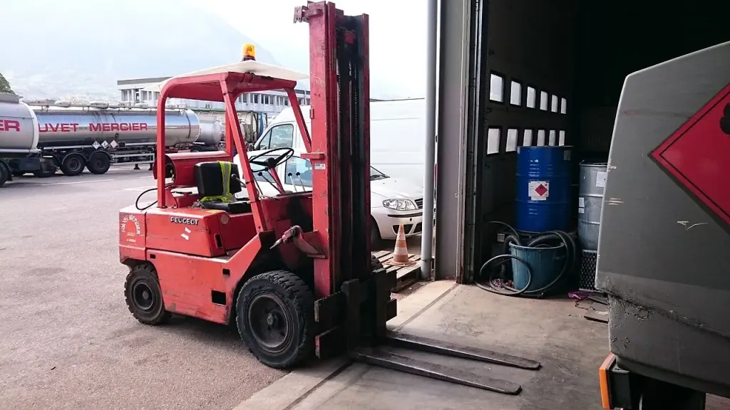 Chariot élévateur utilisé pour illustrer une formation de cariste